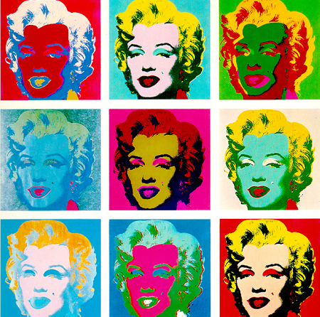 ANDY WARHOL REPEATED PATTERNS